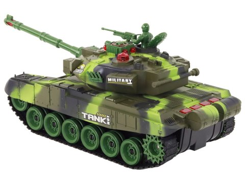 LEAN Toys Zestaw Czołgi Walczące Zdalnie Sterowane Czołg War Tank RC Bitwa Podczerwień