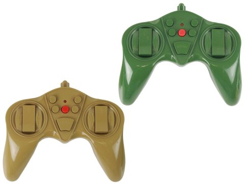 LEAN Toys Zestaw Czołgi Walczące Zdalnie Sterowane Czołg War Tank RC Bitwa Podczerwień