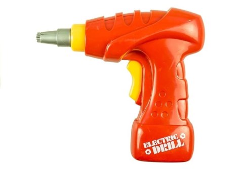 LEAN Toys Zestaw Małego Mechanika Rozkręcany Samochód Wkrętarka Światła Dźwięki