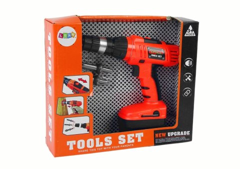 LEAN Toys Zestaw Wiertarka Dla Majsterkowicza Narzędzia