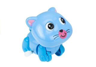LEAN Toys Zwierzątka Nakręcane Kotki Chodzą Ruszają Ogonem