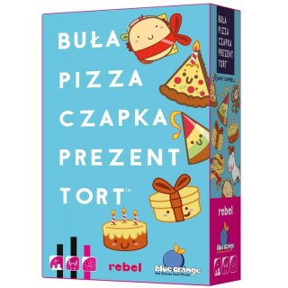 Rebel Rebel Dynamiczna gra karciana Buła, Pizza, Czapka, Prezent, Tort GR0836