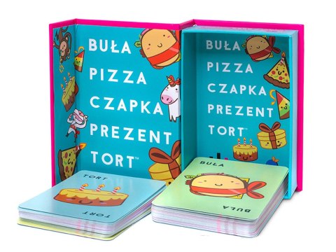 Rebel Rebel Dynamiczna gra karciana Buła, Pizza, Czapka, Prezent, Tort GR0836