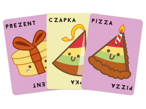 Rebel Rebel Dynamiczna gra karciana Buła, Pizza, Czapka, Prezent, Tort GR0836