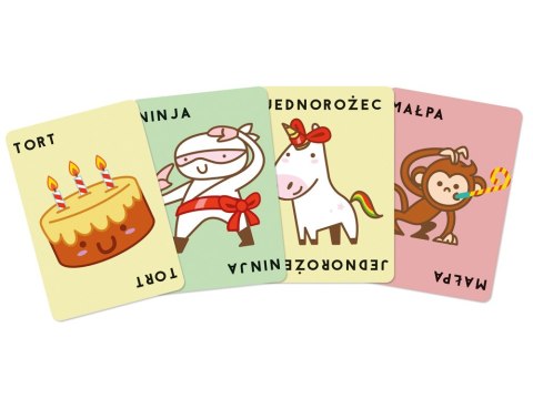 Rebel Rebel Dynamiczna gra karciana Buła, Pizza, Czapka, Prezent, Tort GR0836