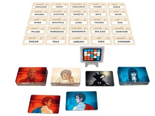 Rebel Rebel Karciana gra dedukcyjna Tajniacy - ściśle tajna gra słowna (nowa edycja) GR0829