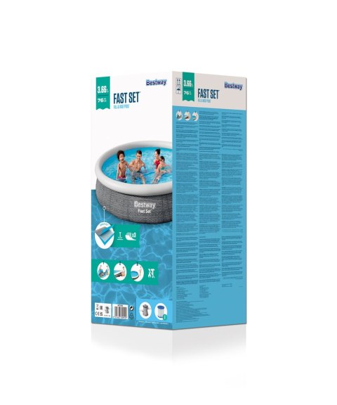 Bestway Basen Rozporowy 366 x 76 cm Bestway 57445