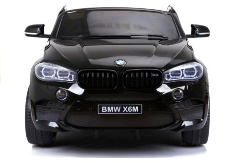 LEAN CARS Auto Na Akumulator Nowe BMW X6M Czarne Lakierowane