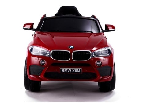 LEAN CARS Auto na Akumulator BMW X6 Czerwony Lakierowany