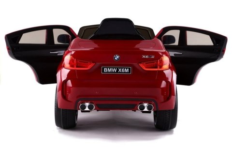 LEAN CARS Auto na Akumulator BMW X6 Czerwony Lakierowany