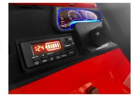 LEAN CARS Auto na Akumulator Jeep HP012 Czerwone