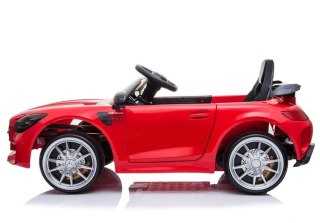 LEAN CARS Auto na Akumulator Mercedes GTR Czerwony