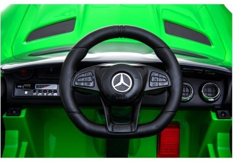 LEAN CARS Auto na Akumulator Mercedes GTR Zielony