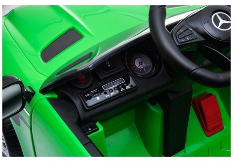 LEAN CARS Auto na Akumulator Mercedes GTR Zielony