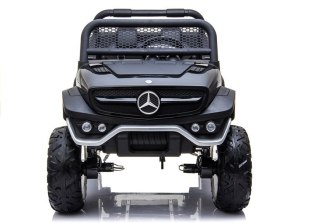LEAN CARS Auto na Akumulator Mercedes Unimog Czarny