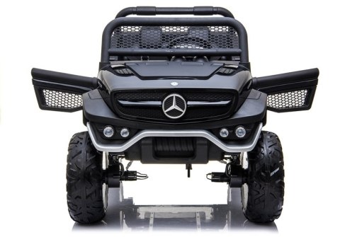 LEAN CARS Auto na Akumulator Mercedes Unimog Czarny