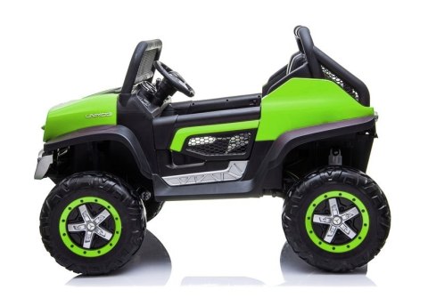 LEAN CARS Auto na Akumulator Mercedes Unimog Zielony