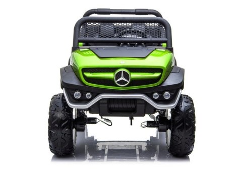 LEAN CARS Auto na Akumulator Mercedes Unimog Zielony