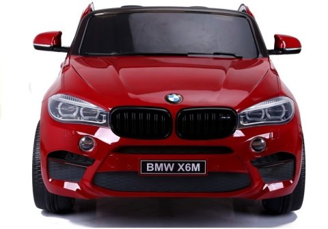 LEAN CARS Auto na Akumulator Nowe BMW X6M Czerwone Lakierowane