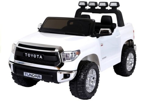 LEAN CARS Auto na Akumulator Toyota Tundra Biała