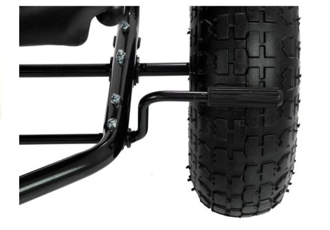 LEAN CARS Gokart Czarny A-15 Pompowane Koła