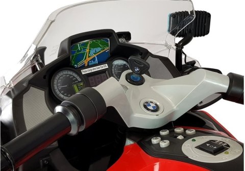 LEAN CARS Motor na Akumulator BMW R1200 Policja Czerwony