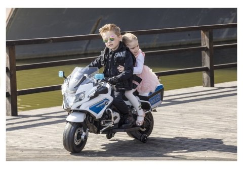 LEAN CARS Motor na Akumulator BMW R1200 Policja biały