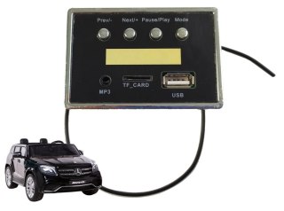 LEAN CARS Panel muzyczny do pojazdu Mercedes GLS63