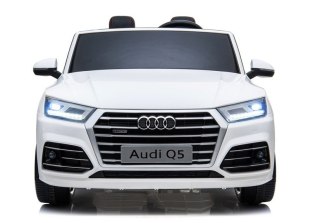 LEAN CARS Pojazd na Akumulator Nowe Audi Q5 2-osobowe Białe