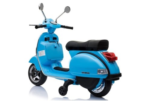LEAN CARS Skuter na Akumulator Vespa Niebieski