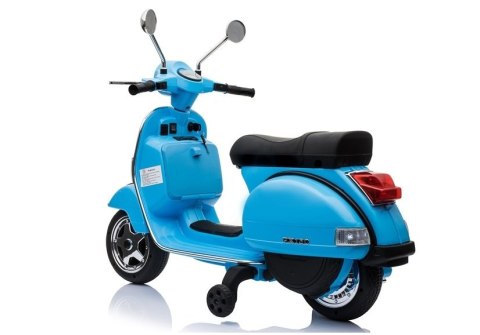 LEAN CARS Skuter na Akumulator Vespa Niebieski