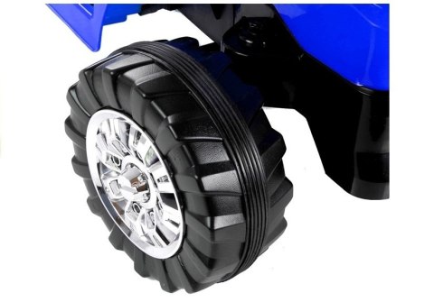 LEAN CARS Traktor na Akumulator ZP1005 Niebieskie