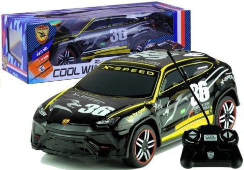 LEAN Toys Auto Zdalnie Sterowane Sportowe Pilot R/C Czarne