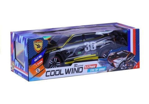LEAN Toys Auto Zdalnie Sterowane Sportowe Pilot R/C Czarne
