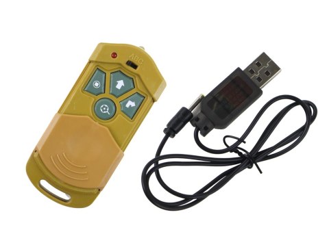 LEAN Toys Zdalnie Sterowany Pająk Tarantula Pilot R/C Żółty