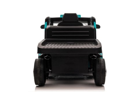 LEAN CARS Auto Na Akumulator Mercedes+ Naczepa XMX622B Niebieski LCD