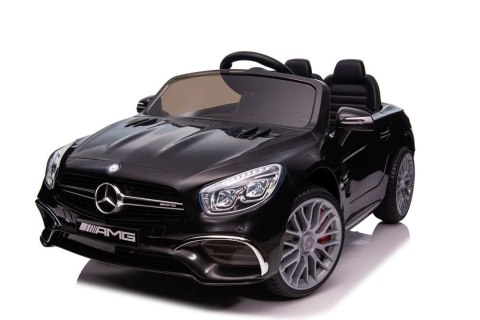 LEAN CARS Auto Na Akumulator Mercedes SL65 S Czarny Lakierowany LCD