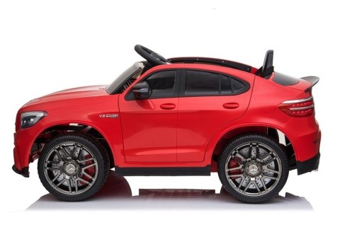 LEAN CARS Auto na akumulator Mercedes GLC 63S QLS-5688 Czerwony 4x4