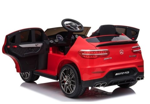 LEAN CARS Auto na akumulator Mercedes GLC 63S QLS-5688 Czerwony 4x4