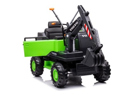 LEAN CARS Koparka Na Akumulator Volvo DK-VE888 Zielona