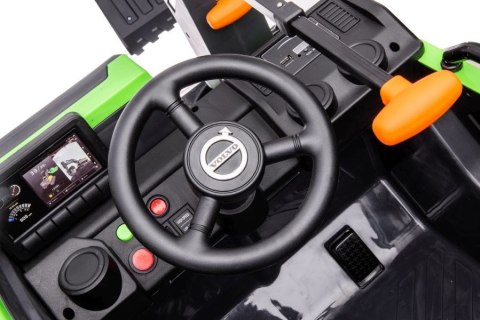 LEAN CARS Koparka Na Akumulator Volvo DK-VE888 Zielona