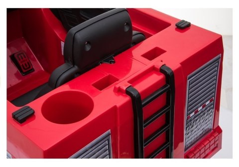 LEAN CARS Pojazd Na Akumulator Wóz Strażacki Czerwony SX1818