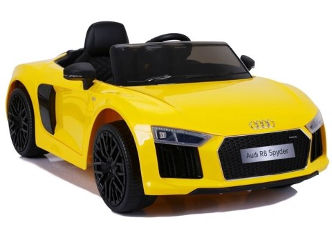 LEAN CARS Pojazd na Akumulator Audi R8 JJ2198 Żółte