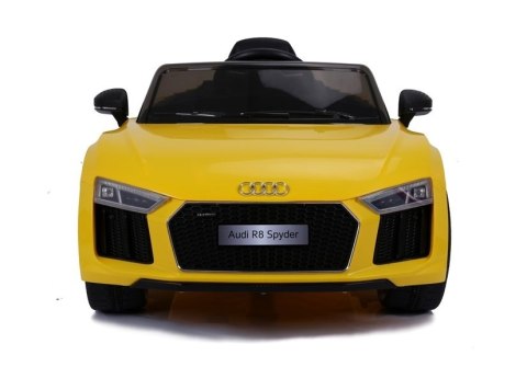 LEAN CARS Pojazd na Akumulator Audi R8 JJ2198 Żółte