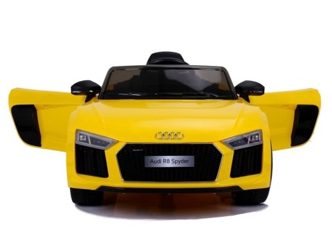LEAN CARS Pojazd na Akumulator Audi R8 JJ2198 Żółte