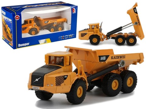 LEAN Toys Auto Wywrotka Metalowa 1:87 Ruchome Elementy