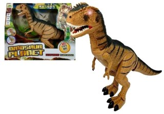 LEAN Toys Dinozaur Tyranozaur Porusza się Ryczy Świeci