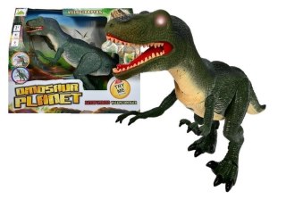 LEAN Toys Dinozaur Velociraptor Porusza się Ryczy Świeci