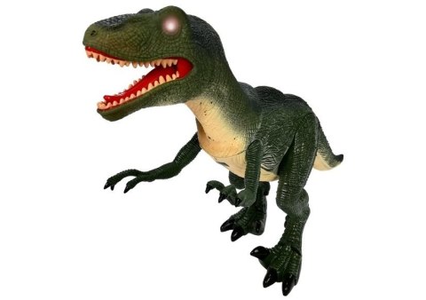 LEAN Toys Dinozaur Velociraptor Porusza się Ryczy Świeci
