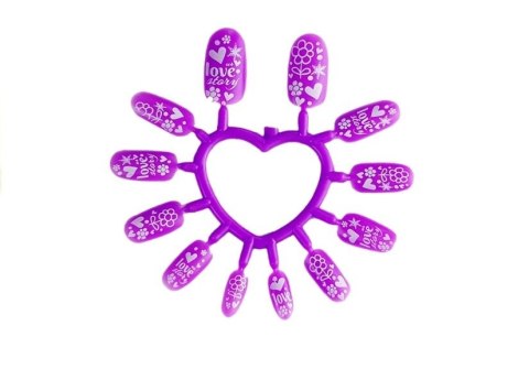 LEAN Toys Dziecięcy Zestaw Do Malowania Paznokci + Lampa